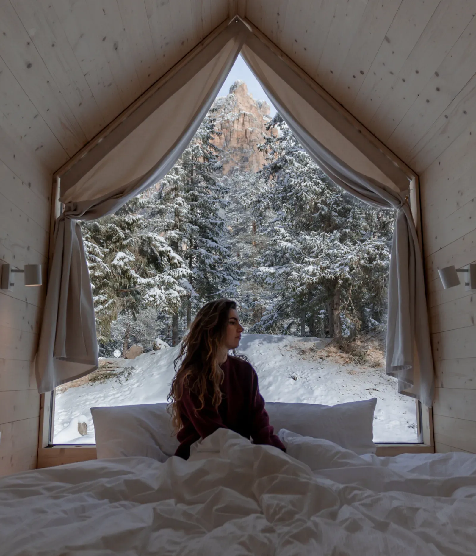 Forest Cabin con vista Conturines