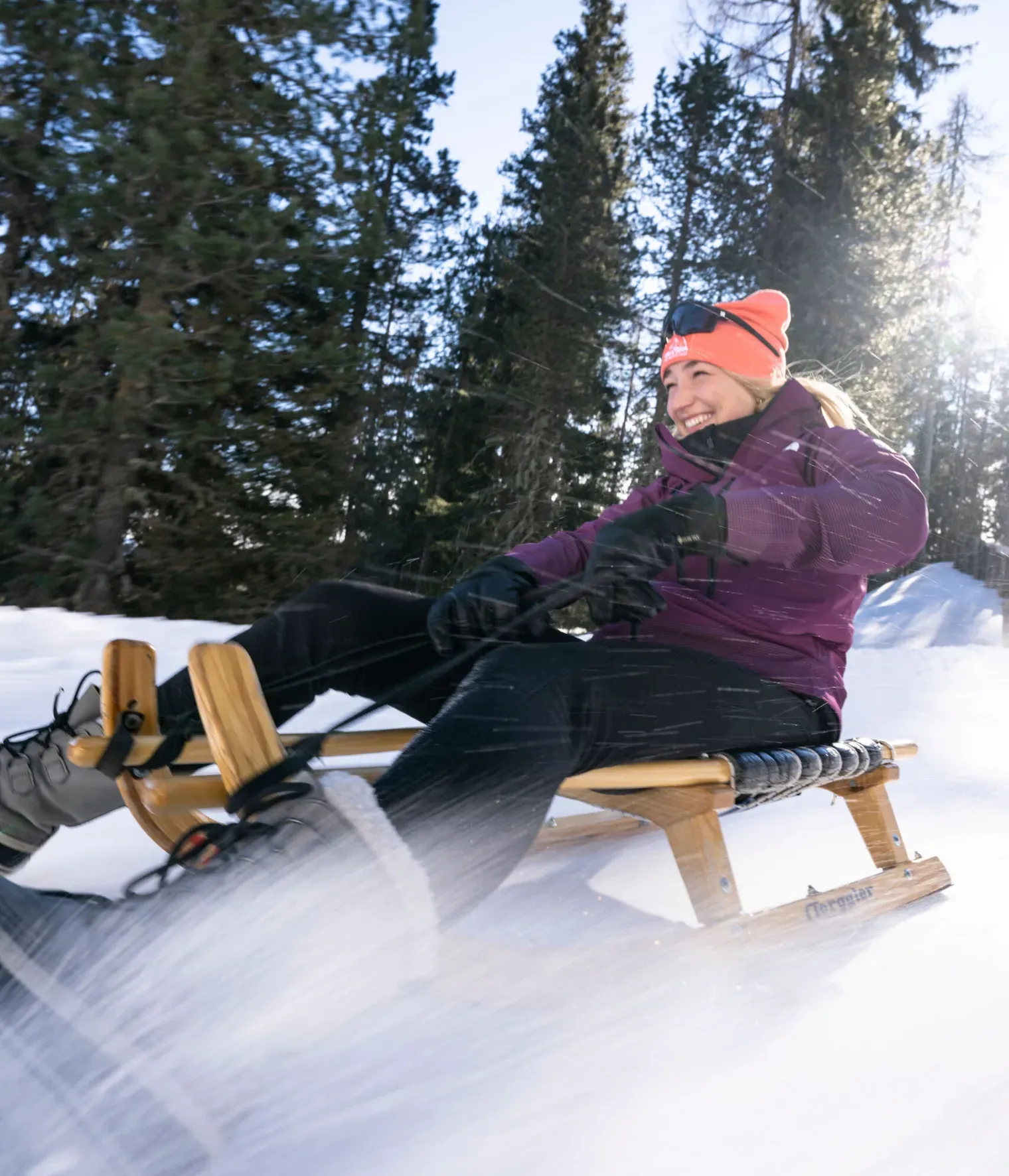 Slittino - Copyright ©Mark Chase Anna Boschini