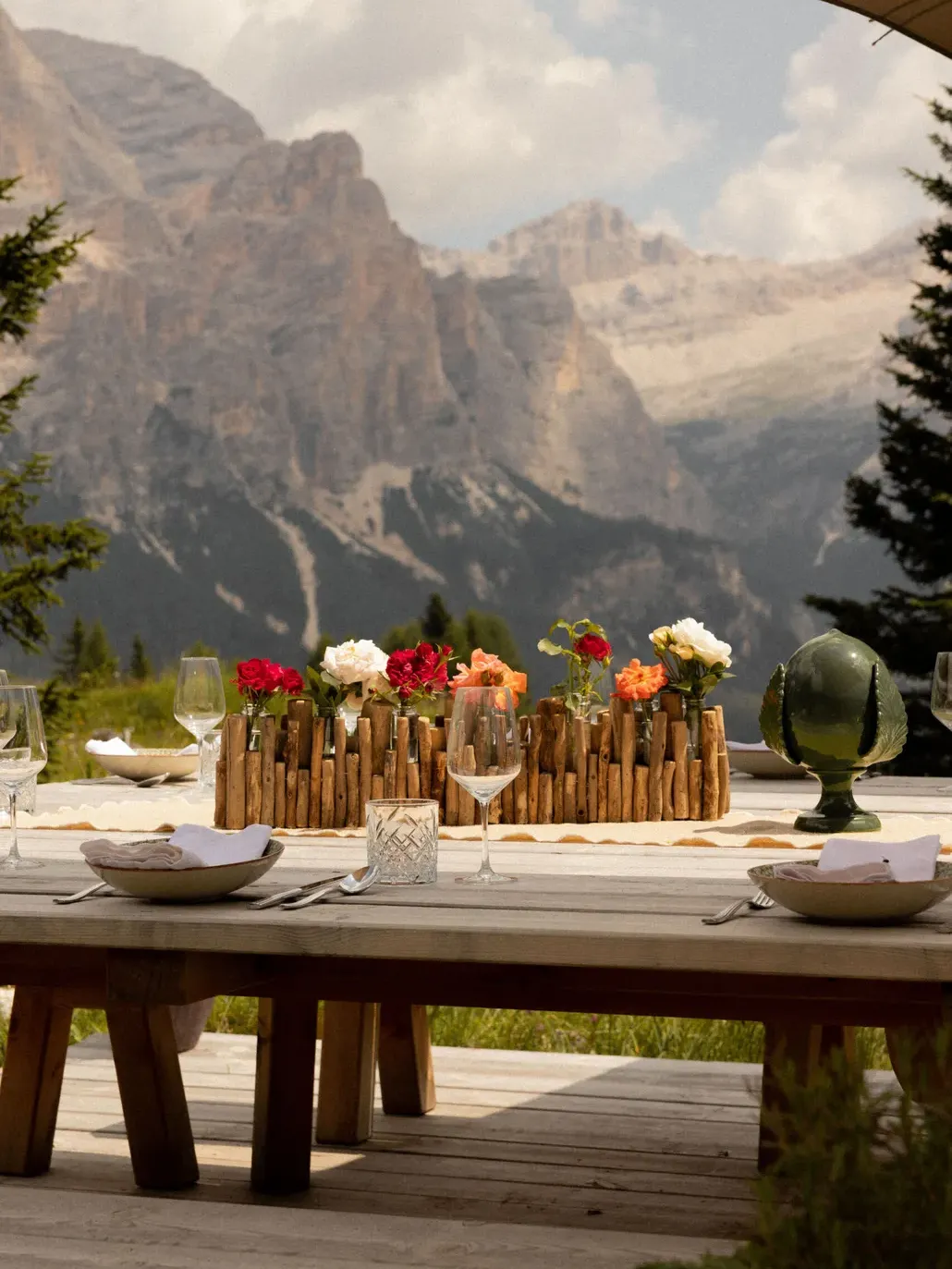 Cooking class at 2000 m