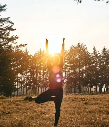 Yoga all'aperto
