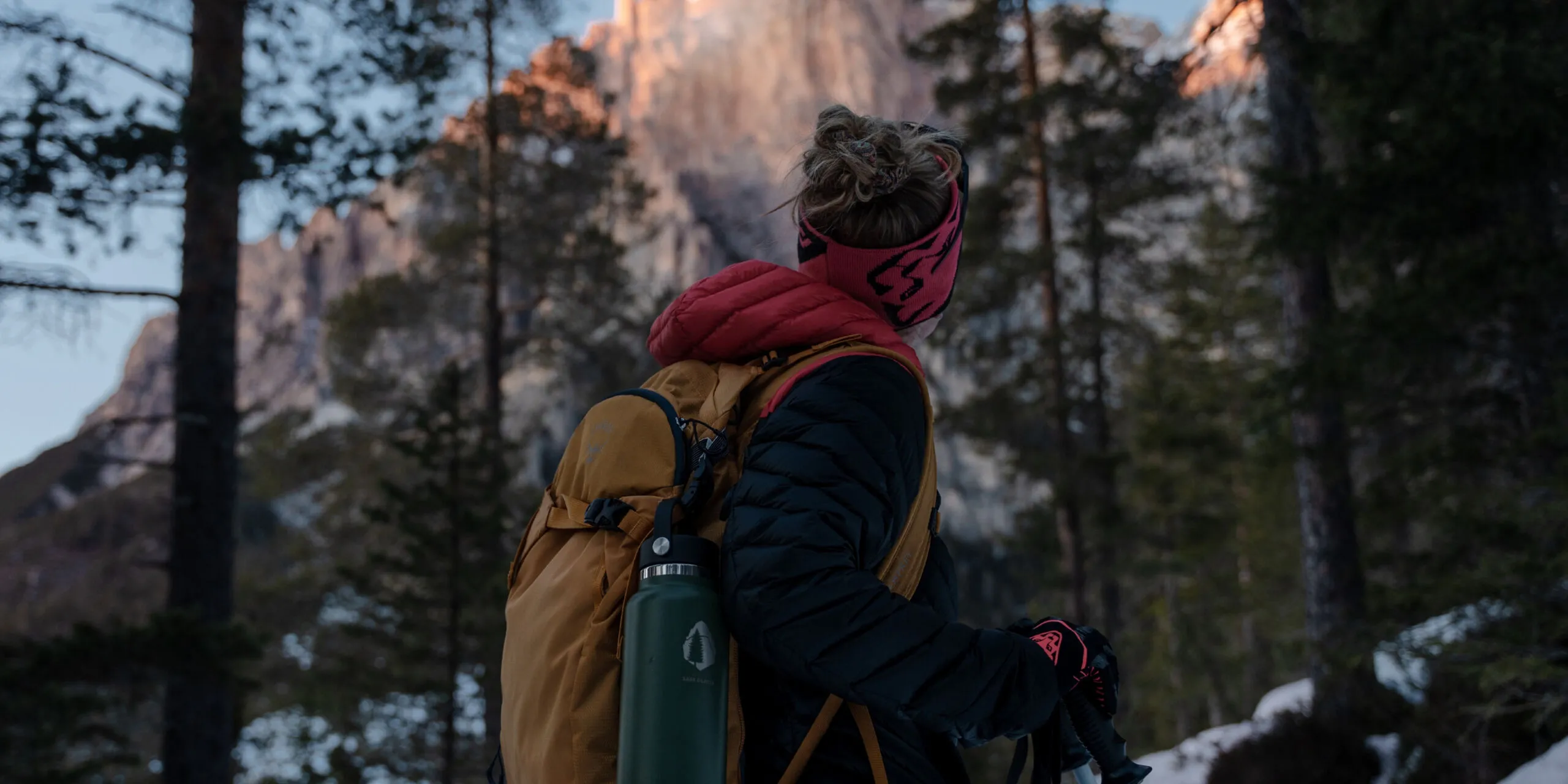 Winter Trekking at Camping Sass Dlacia